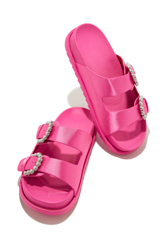 Load image into Gallery viewer, Sumer Satin Pink Sandals
