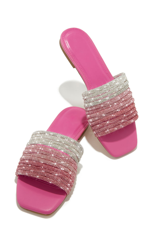 Load image into Gallery viewer, Barbie Pink Slip On Sandals
