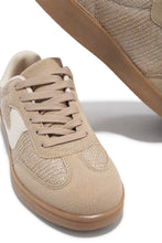 Load image into Gallery viewer, Piper Lace Up Sneakers - Taupe
