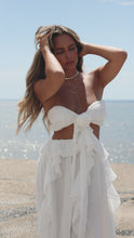 Load and play video in Gallery viewer, Video of model wearing ruffle maxi dress
