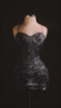 Load and play video in Gallery viewer, Glitter dress &amp; blazer set video
