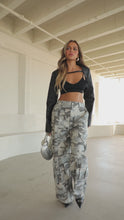 Load and play video in Gallery viewer, Model wearing black bolero jacket
