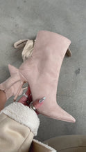 Load and play video in Gallery viewer, Nude pointed toe boots
