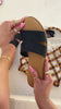 black slip on sandal video