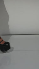 Load and play video in Gallery viewer, Daliah Platform Block Heel Boots - Black
