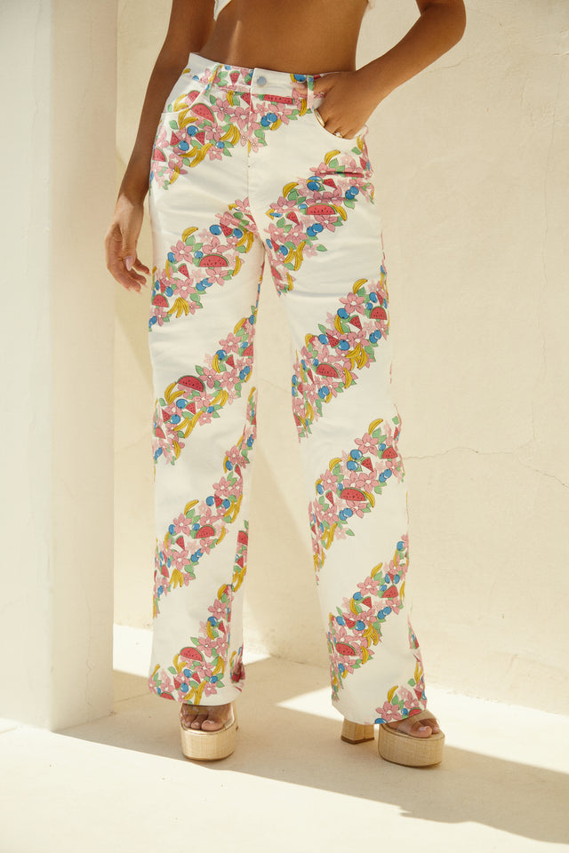Load image into Gallery viewer, Floral Fun Print Pant

