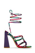 Load image into Gallery viewer, Multi Purple Heels

