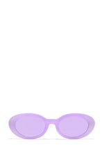 Load image into Gallery viewer, Purple Oval Sunnies
