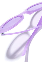 Load image into Gallery viewer, Elena Oval Sunglasses - Purple
