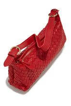 Load image into Gallery viewer, Red Woven Shoulder Bag

