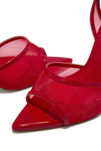 Load image into Gallery viewer, Eliyah Single Sole High Heels - Red
