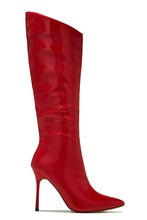 Load image into Gallery viewer, Patent Red Boots
