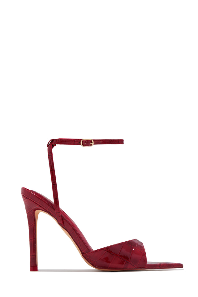Load image into Gallery viewer, Kelcie Single Sole Heels - Red
