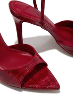 Load image into Gallery viewer, Kelcie Single Sole Heels - Red
