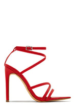 Load image into Gallery viewer, Gossip Girl Strappy High Heels - Gold
