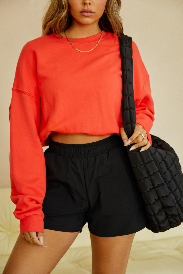 Load image into Gallery viewer, Red Crewneck Sweater
