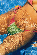 Load image into Gallery viewer, Printed Mesh Bikini Bottom
