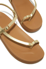 Load image into Gallery viewer, Resort Paradise Asymmetric Sandals - Gold
