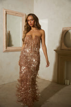 Load image into Gallery viewer, Sequins Fringe Dress

