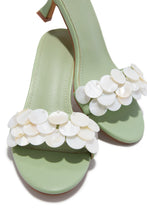 Load image into Gallery viewer, Clara Kitten Heel Mules - Sage
