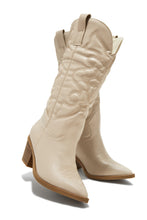 Load image into Gallery viewer, Dylan Western Cowgirl Boots - Sand
