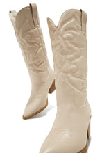 Load image into Gallery viewer, Dylan Western Cowgirl Boots - Sand
