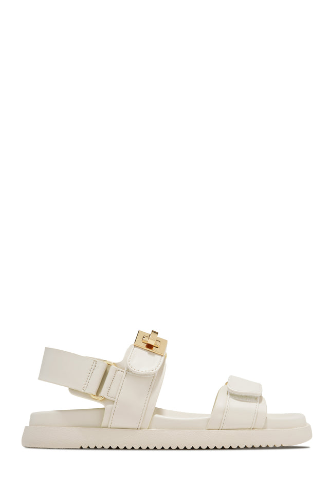 Load image into Gallery viewer, Kendall Chunky Sandals - Bone
