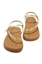 Load image into Gallery viewer, Resort Paradise Asymmetric Sandals - Gold
