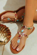 Load image into Gallery viewer, Sandra Embellished Sandals - Multi
