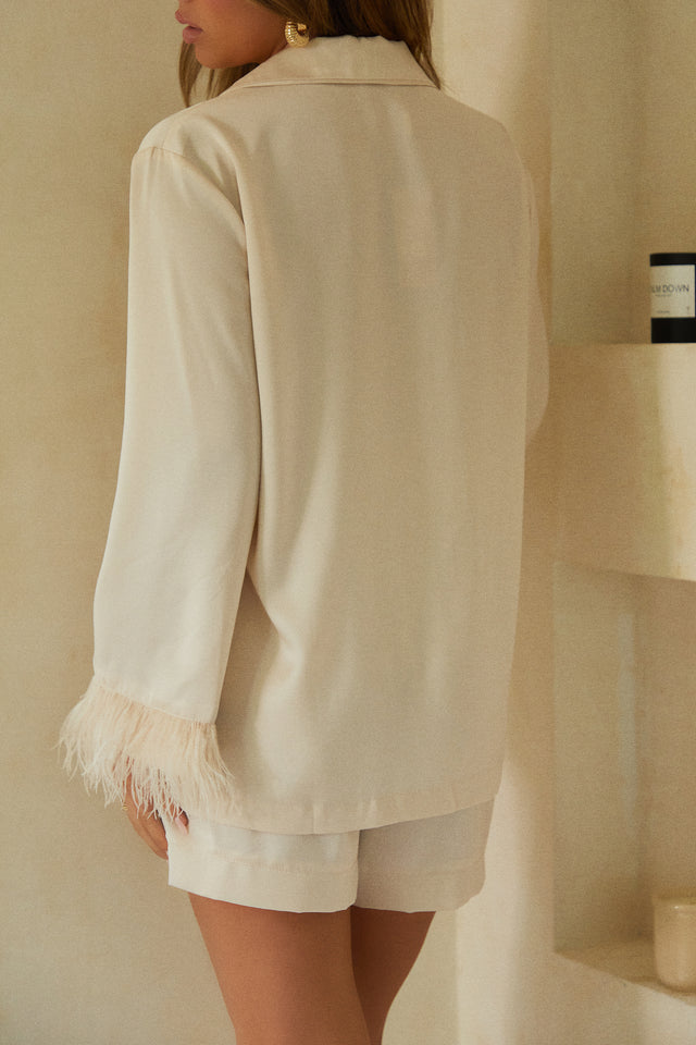 Load image into Gallery viewer, Nude Monochrome Pajama Set
