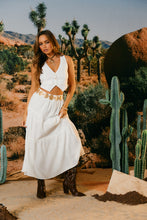 Load image into Gallery viewer, Maxi White Skirt

