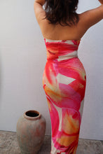 Load image into Gallery viewer, Sharon Strapless Maxi Dress - Floral
