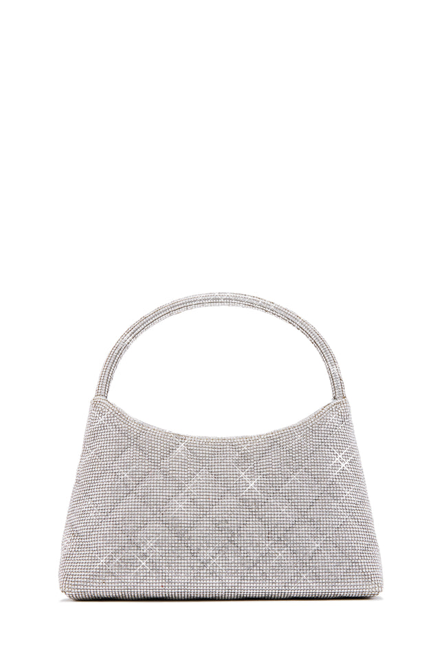 Load image into Gallery viewer, Bella Embellished Handbag - Silver
