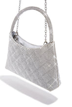 Load image into Gallery viewer, Bella Embellished Handbag - Silver
