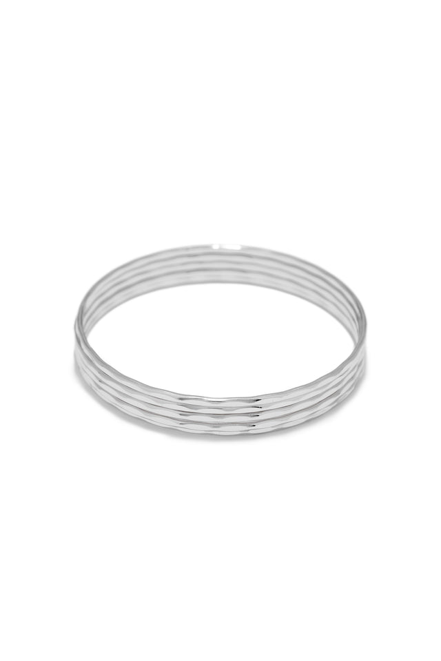 Load image into Gallery viewer, Silver Textured Bracelets
