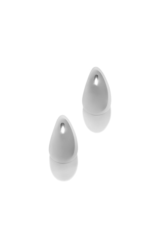 Load image into Gallery viewer, Silver Tone Push Back Earrings
