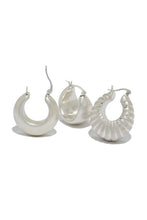 Load image into Gallery viewer, Silver Hoops
