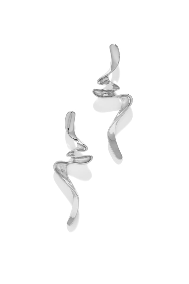 Load image into Gallery viewer, Silver Tone Earring 
