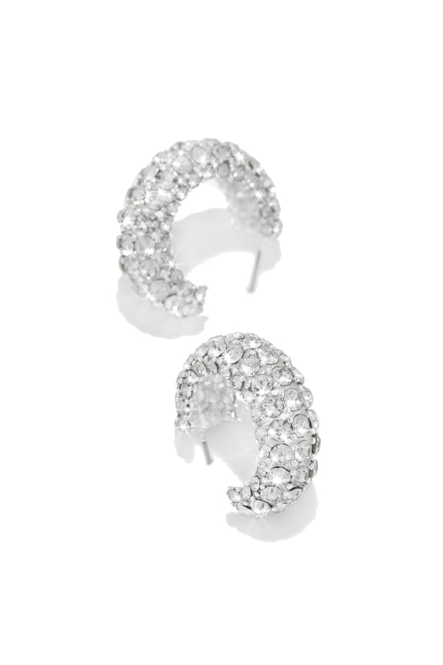 Load image into Gallery viewer, Silver Mini Earrings
