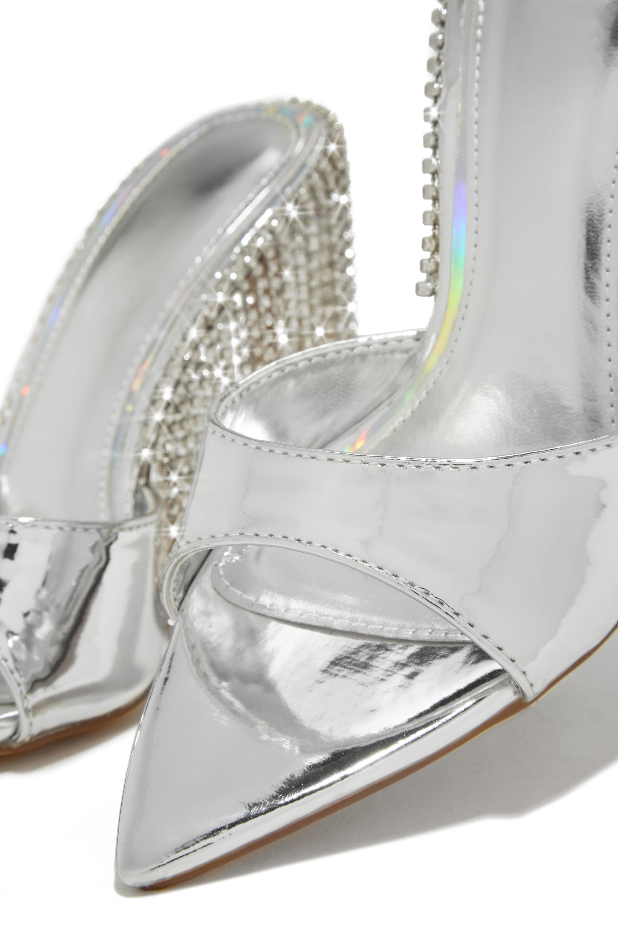 【新品未使用】 Organza Chain Mules 37 herlipto 中古美品】herlipto Organza Chain Mules 37