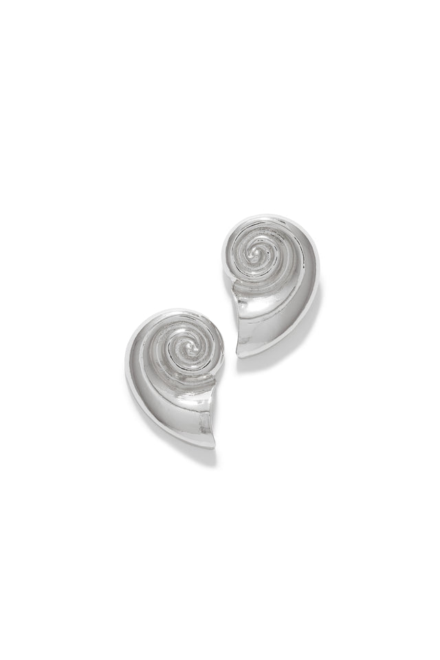Load image into Gallery viewer, Leilani Sea Shell Earring - Silver
