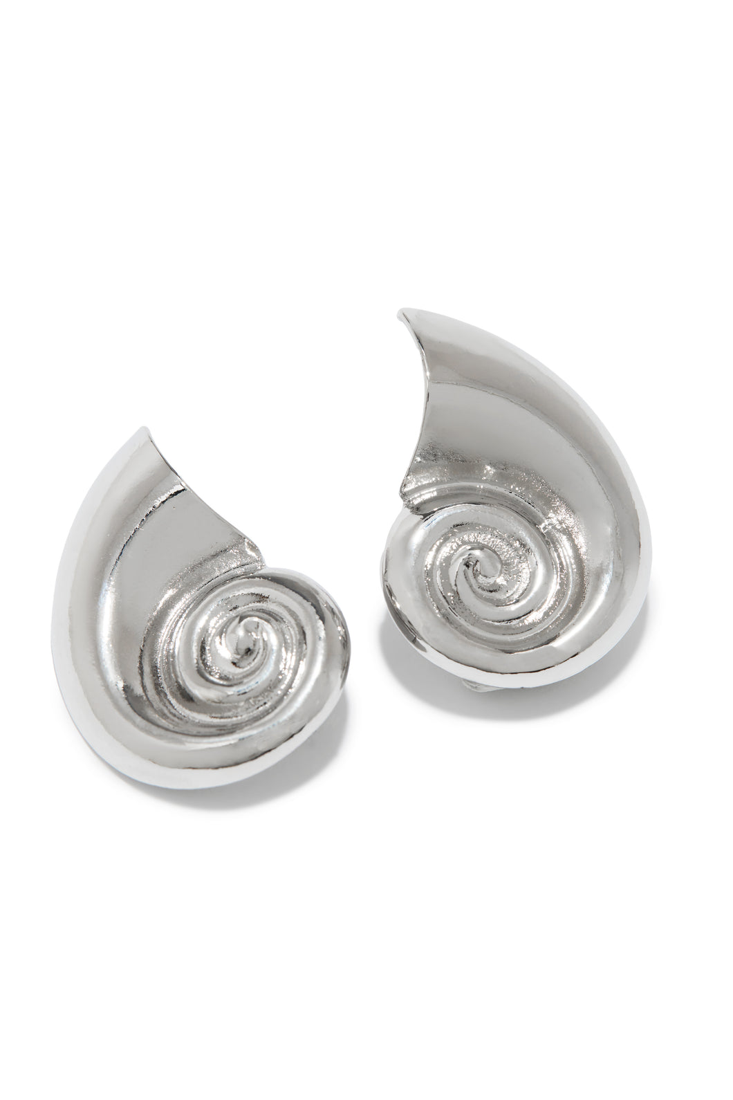 Leilani Sea Shell Earring - Silver