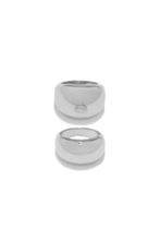 Load image into Gallery viewer, Chunky Silver Tone Rings
