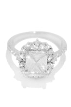 Load image into Gallery viewer, Silver Embellished Ring
