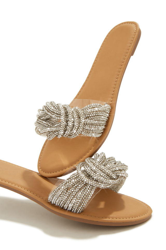 Load image into Gallery viewer, Bling Glam Slip On Sandal
