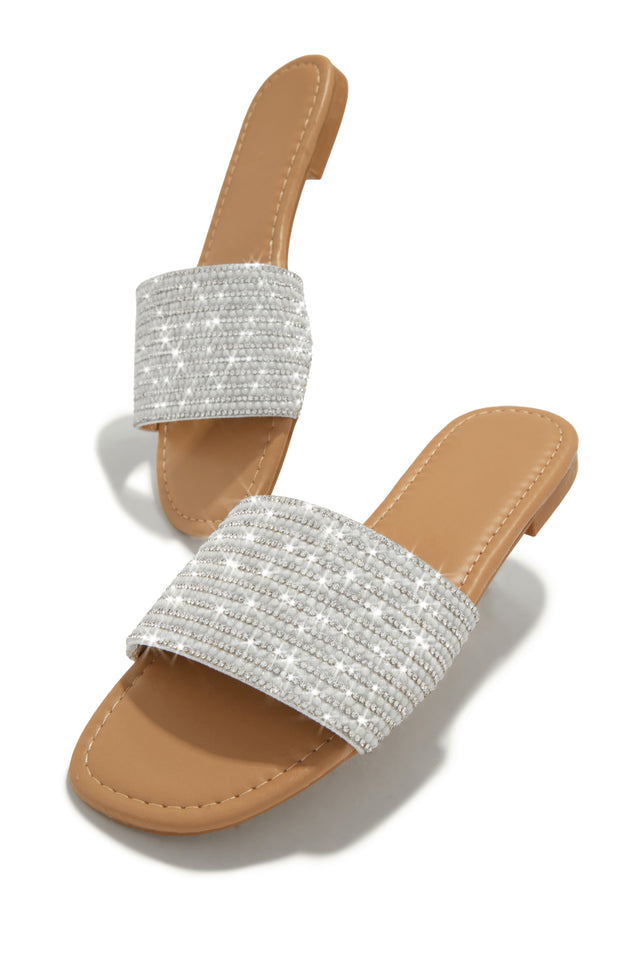 Load image into Gallery viewer, Silver Sandals
