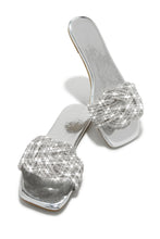 Load image into Gallery viewer, Silver Tone Comfy Sandals
