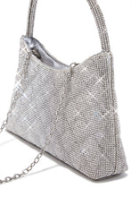 Load image into Gallery viewer, Bella Embellished Handbag - Silver
