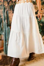 Load image into Gallery viewer, Long White Skirt
