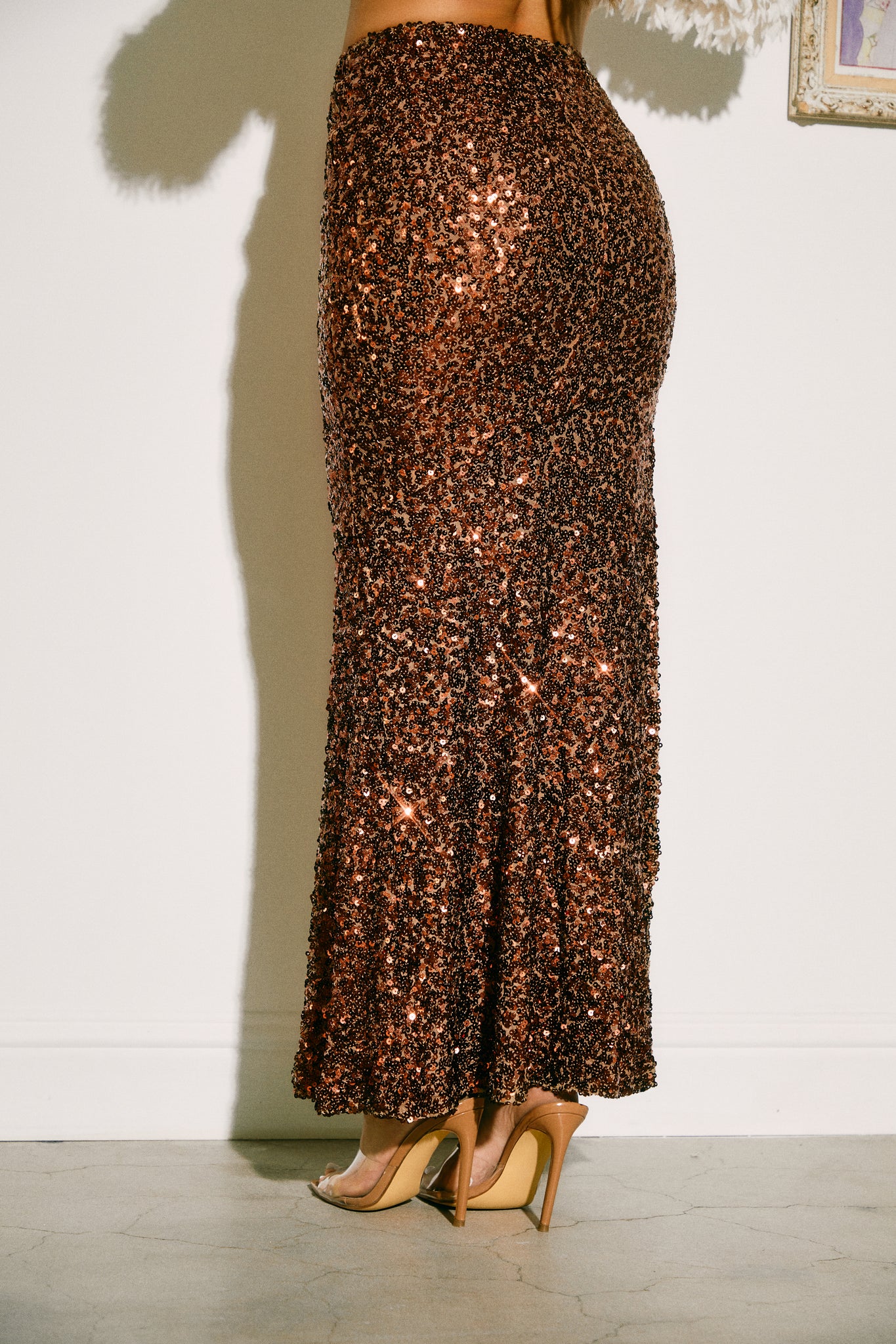 Sequin maxi skirt 90 Clearance
